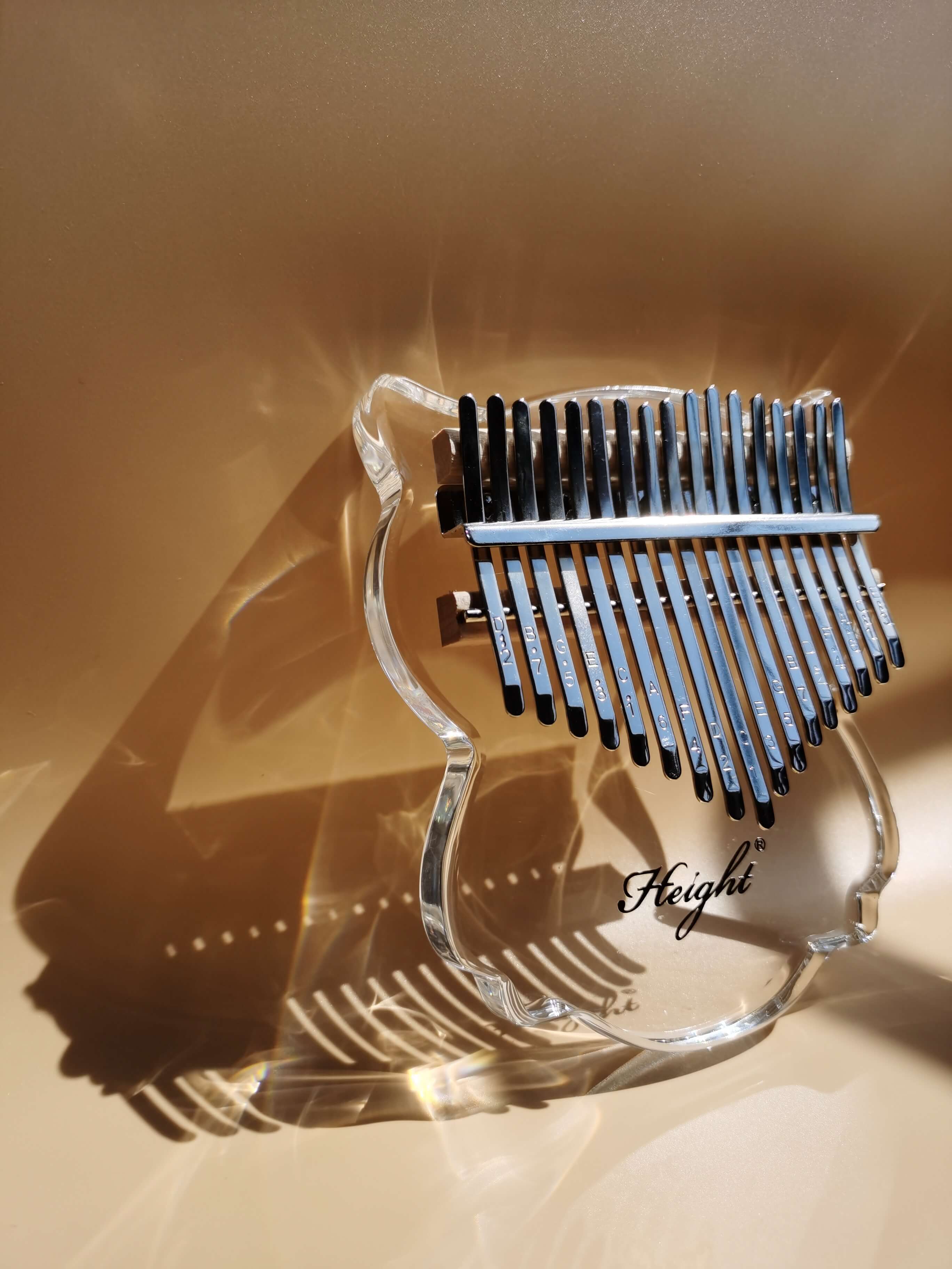 crystal acrylic kalimba