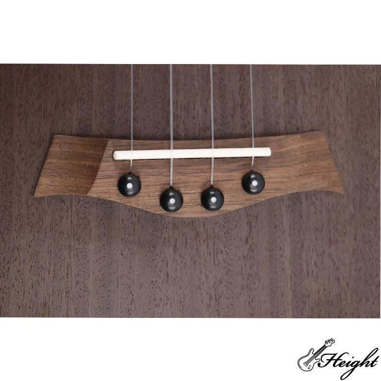 Grey concert custom ukulele 11