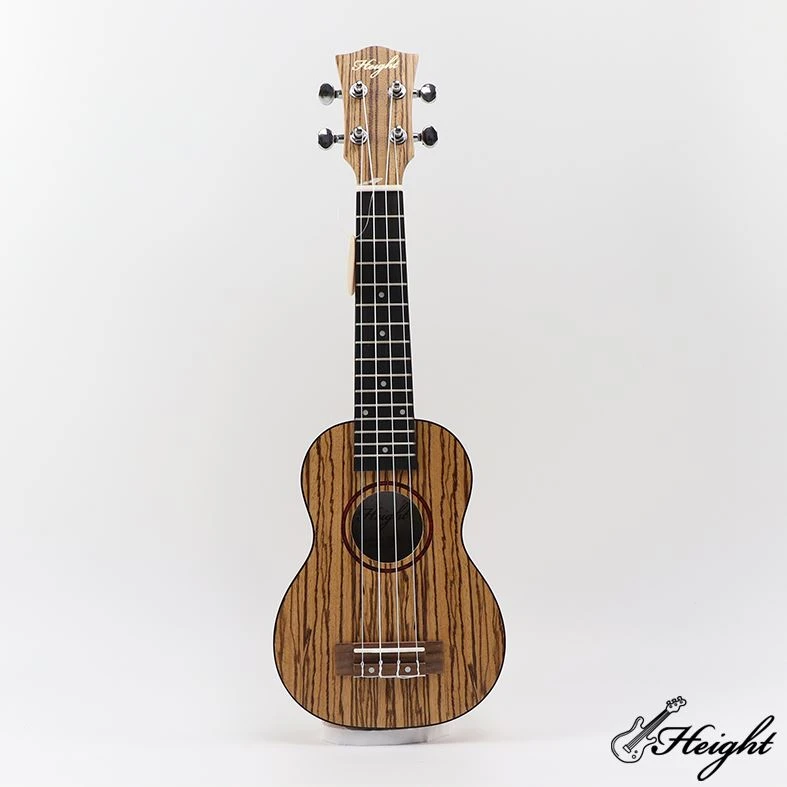 HS04 soprano zebra wood ukulele HS04 soprano zebra wood ukulele