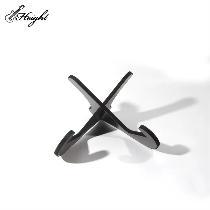 מעמד גיטרה מעץ גומי