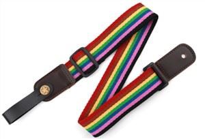 רצועת יוקלילי כותנה רכה עם עור אמיתי