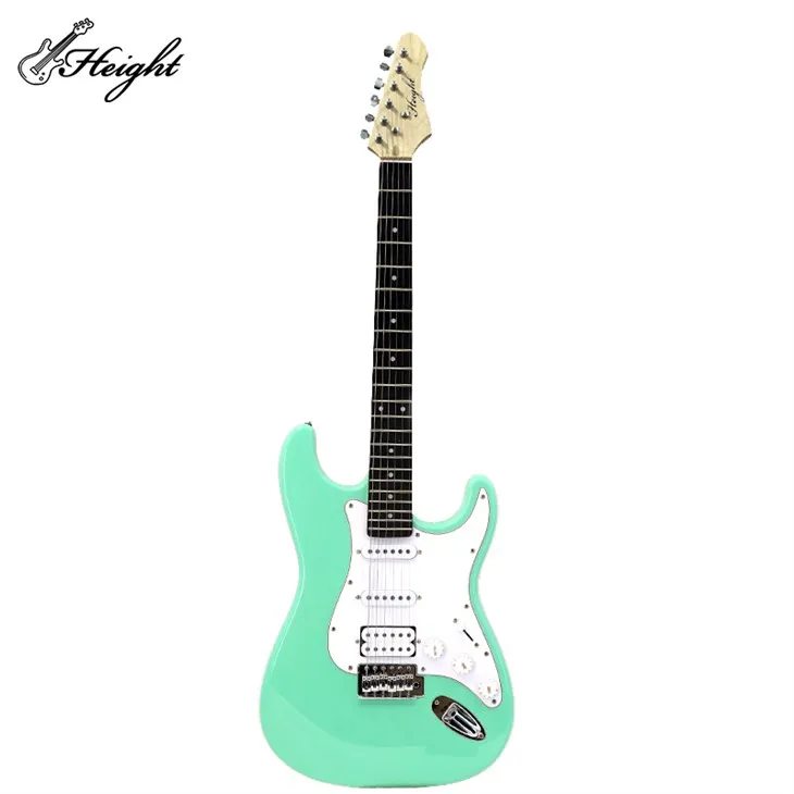 ST 6 String Electric Guitar Electric Guitar Body Solid Bass Wood